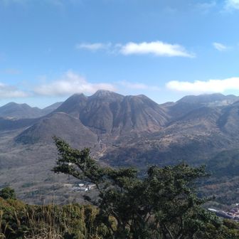 三俣山はもう白い