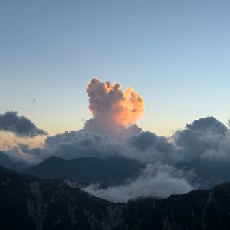 夕日🌇は諦めました