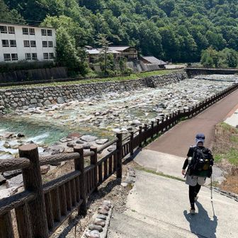 やっと新穂高温泉♨️