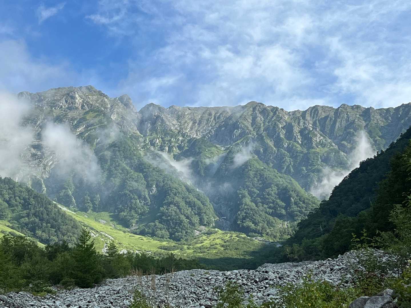 前穂高岳（上高地）＜重太郎新道＞の写真