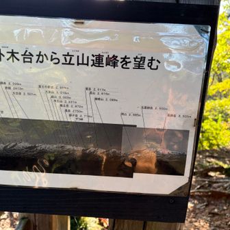 また剱岳や立山行きたいなー
