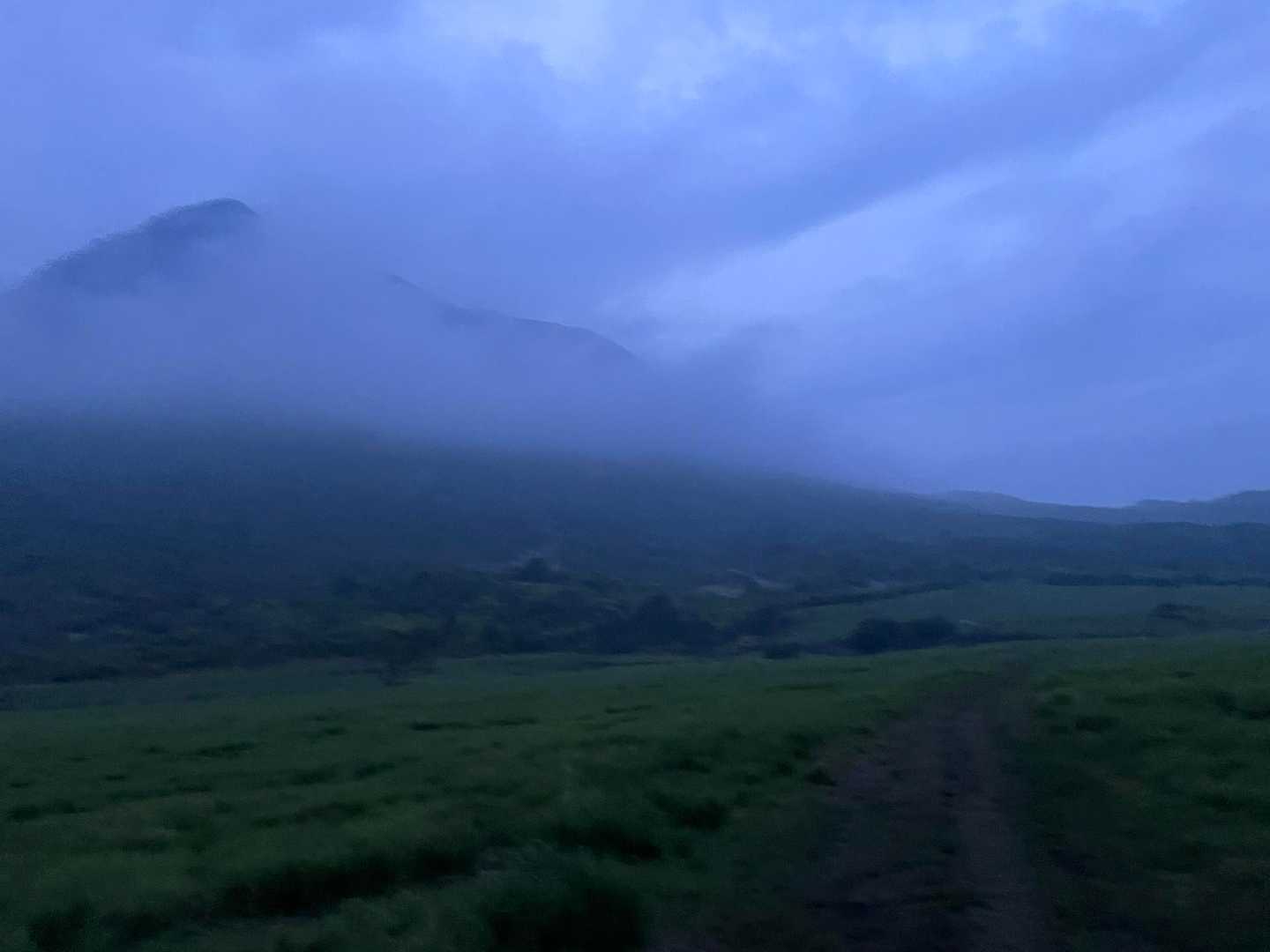 吉部登山口-大船林道入口-平治岳登山口-大戸越-平治岳 周回コースの写真