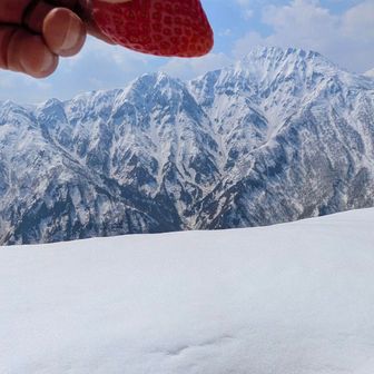 🍓トッピング😁万太郎山
