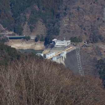 宮ケ瀬ダム方面