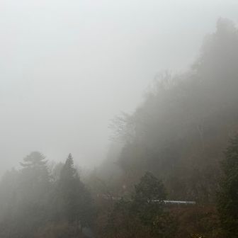 駐車場到着直後😭☁️