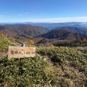 そして、窓明山へ。ここも素晴らしい眺望。