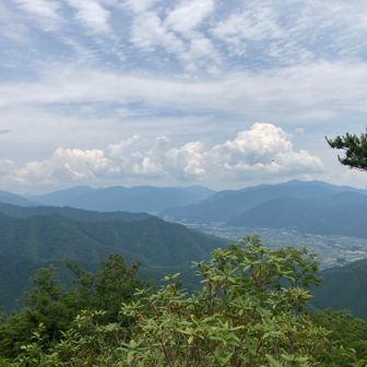 七種槍山⛰️からの眺望