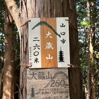 大蔵山
ここまでの傾斜がきつかった。