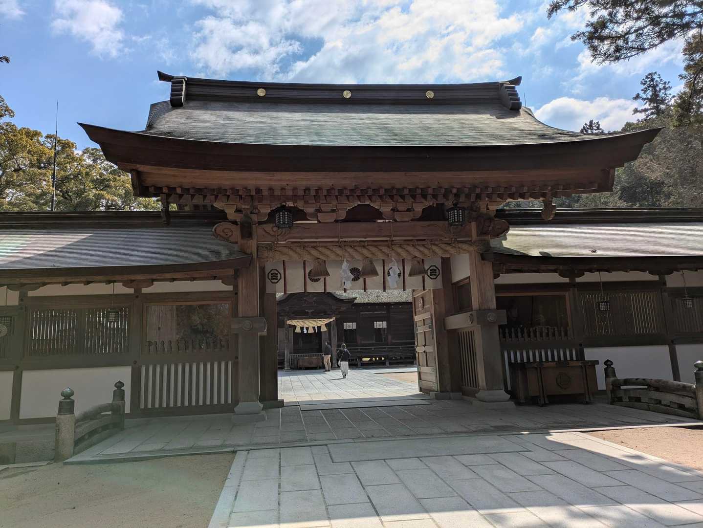 大山祇神社でお礼の参拝