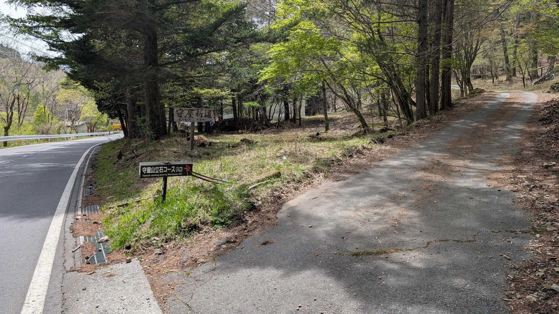 守屋山の立石コースから入山します。
道中いろんな名のついた岩が登場しますが多いので写真は割愛します🙏