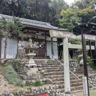 多度山麓の愛宕神社⛩️