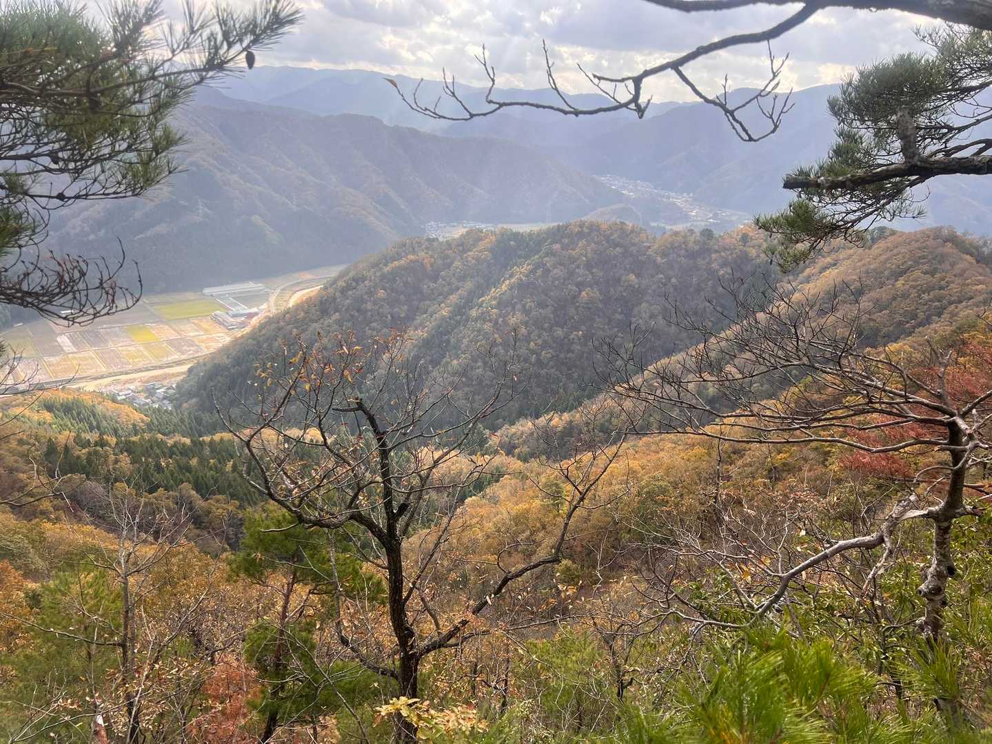 第二登山口-杣山-第一登山口 往復コースの写真