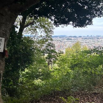 あっという間に🔺観音山🫡