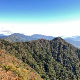 右端に十二ヶ岳
今回はちょっと無理だったな