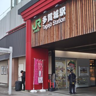 お疲れ🙌ゴールの仙石線の多賀城駅
…仙石線だとあおば通駅まで10駅もあった🥲