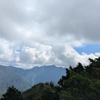 大普賢岳方面