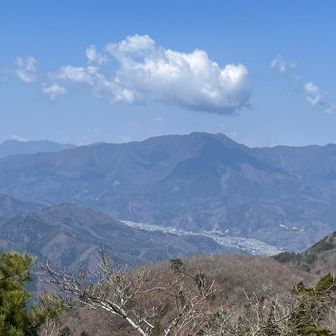 あちらは三つ峠山