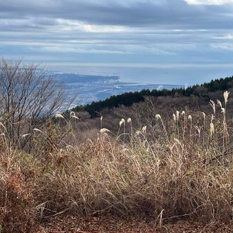 勿来火力発電所が見えます