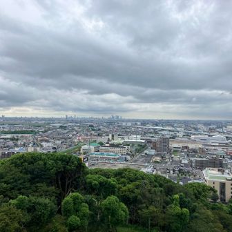 歴史館屋上から👀名古屋方面