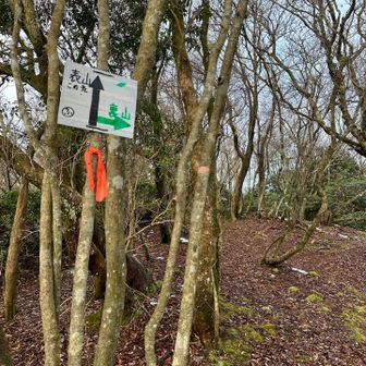 最初のピークは表山