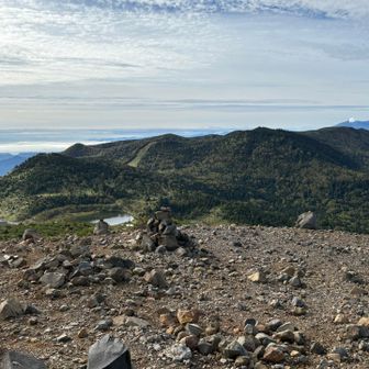 本白根山、浅間山
