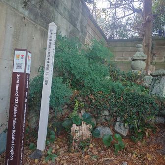 みんなで第23経塚に寄りました！
スタンプ3月までなんだよなぁ～。集めきれるかな…🤔💭