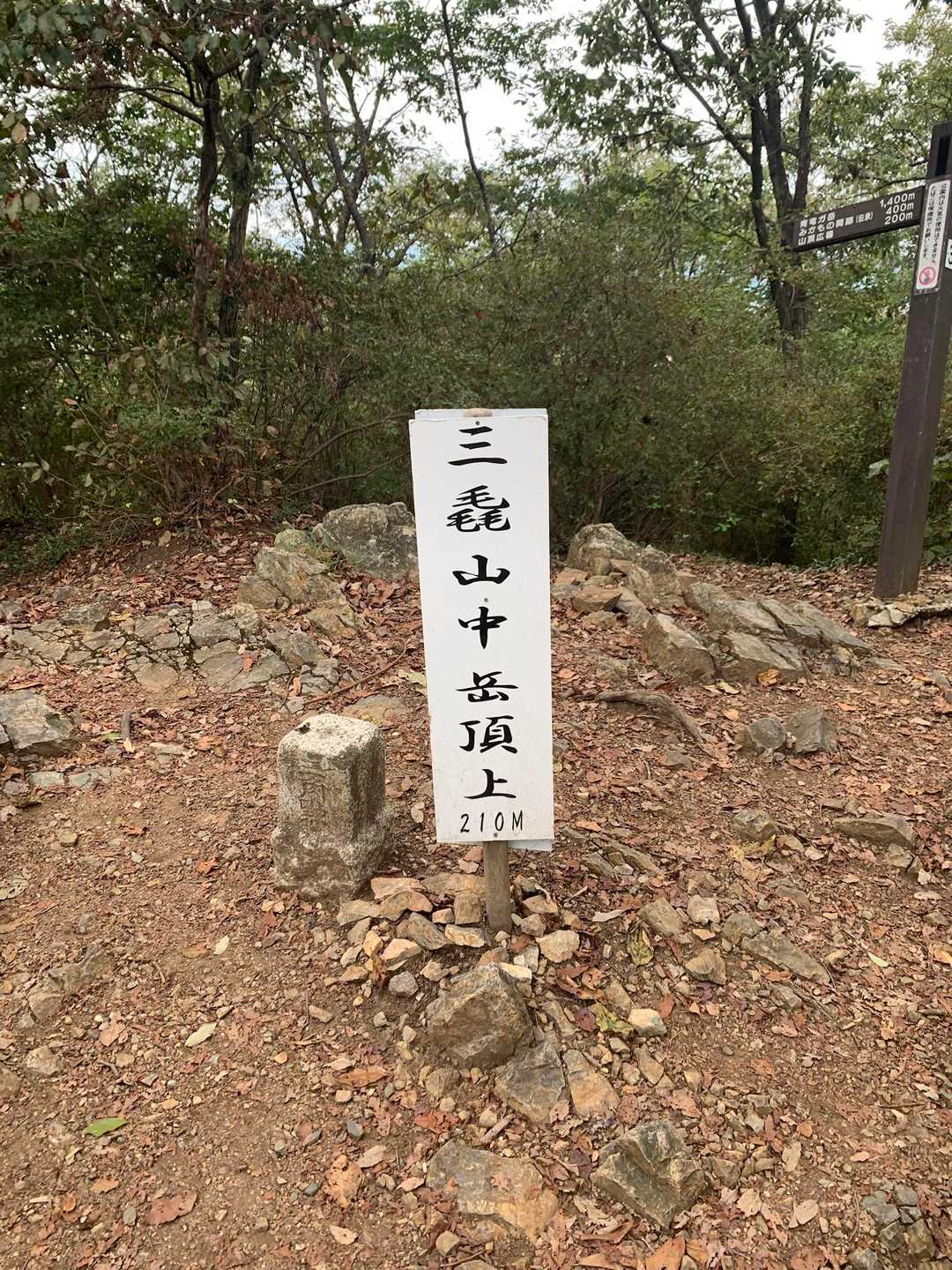 山頂到着です