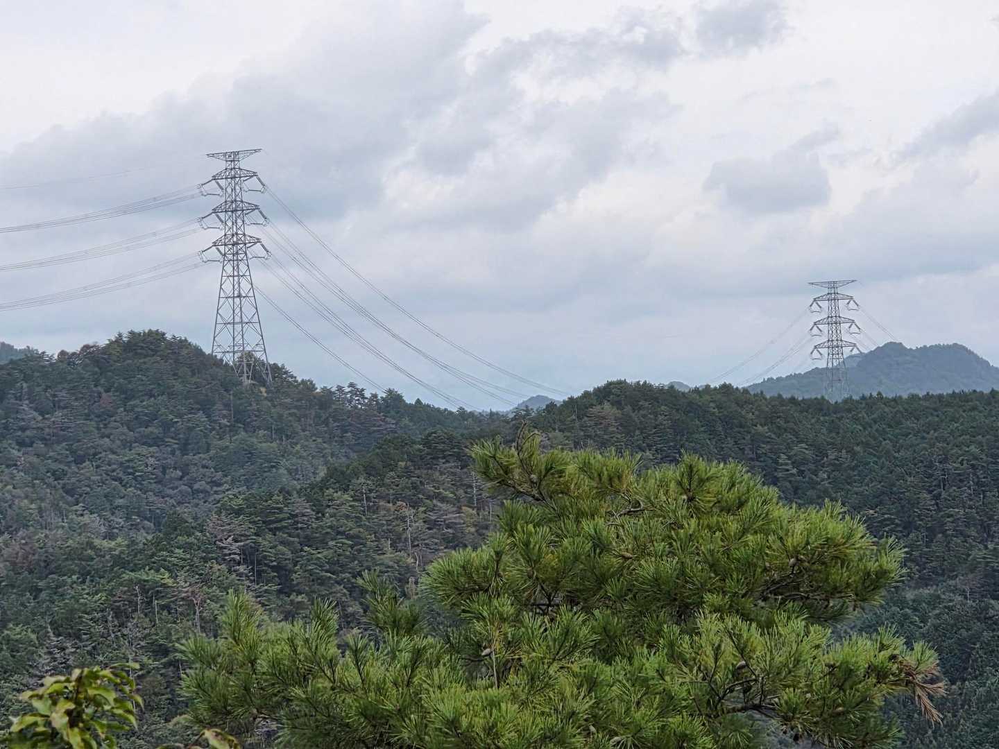 残念ながら御嶽山は、雲の中～🥹