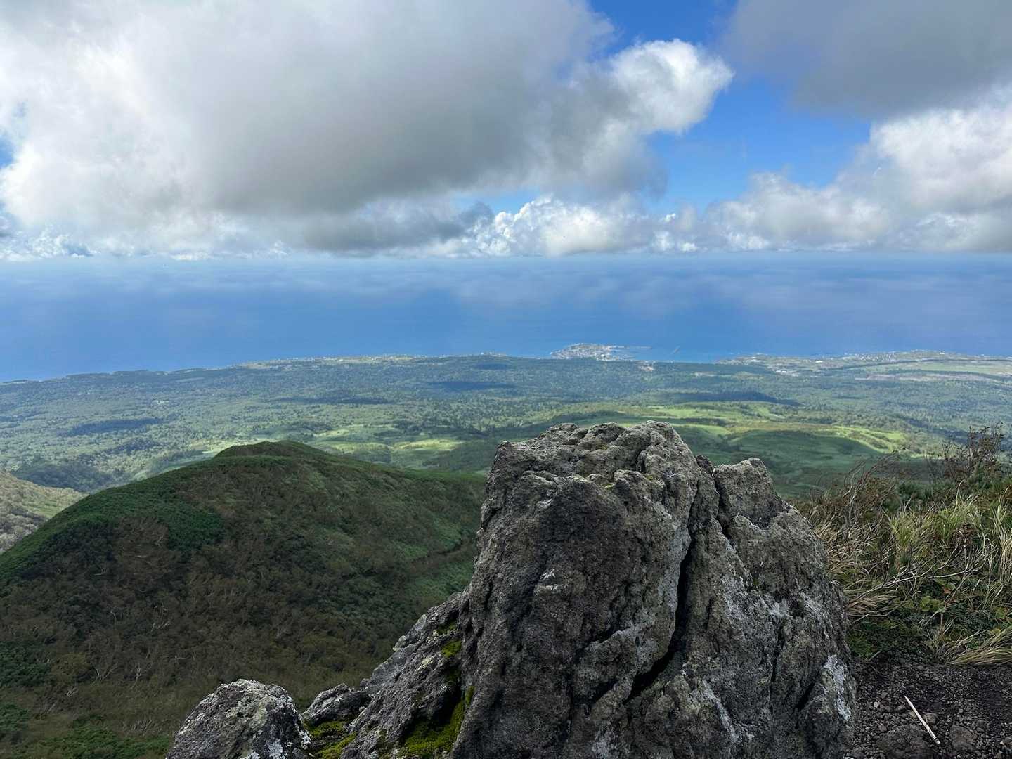沓形登山口-三眺山-利尻山 往復コースの写真