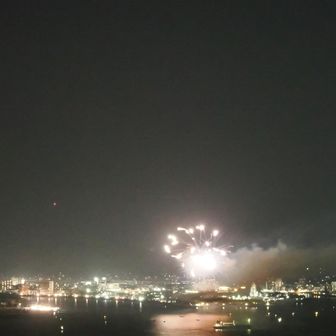 黎明(始まり）の花火