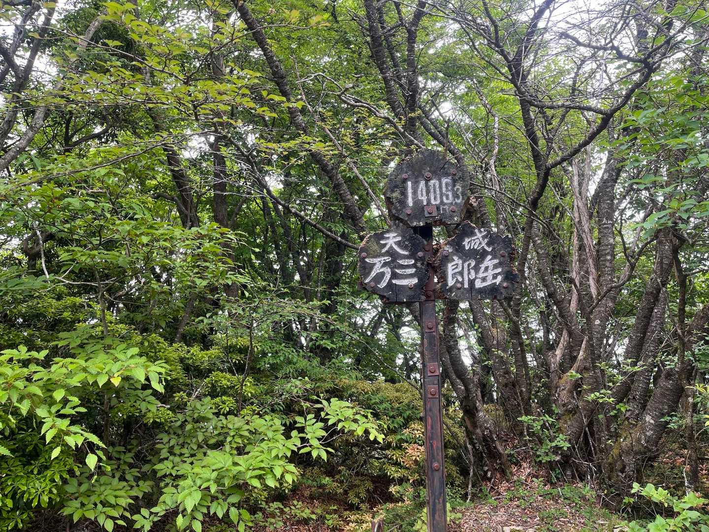 万三郎岳、到着‼️👏👏👏👏
