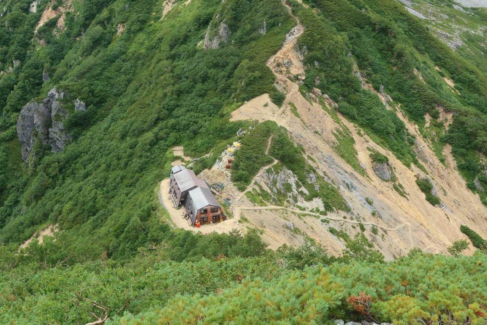 針ノ木小屋