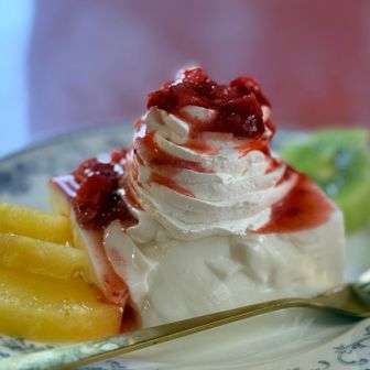 で、チーズケーキに癒しを求める。