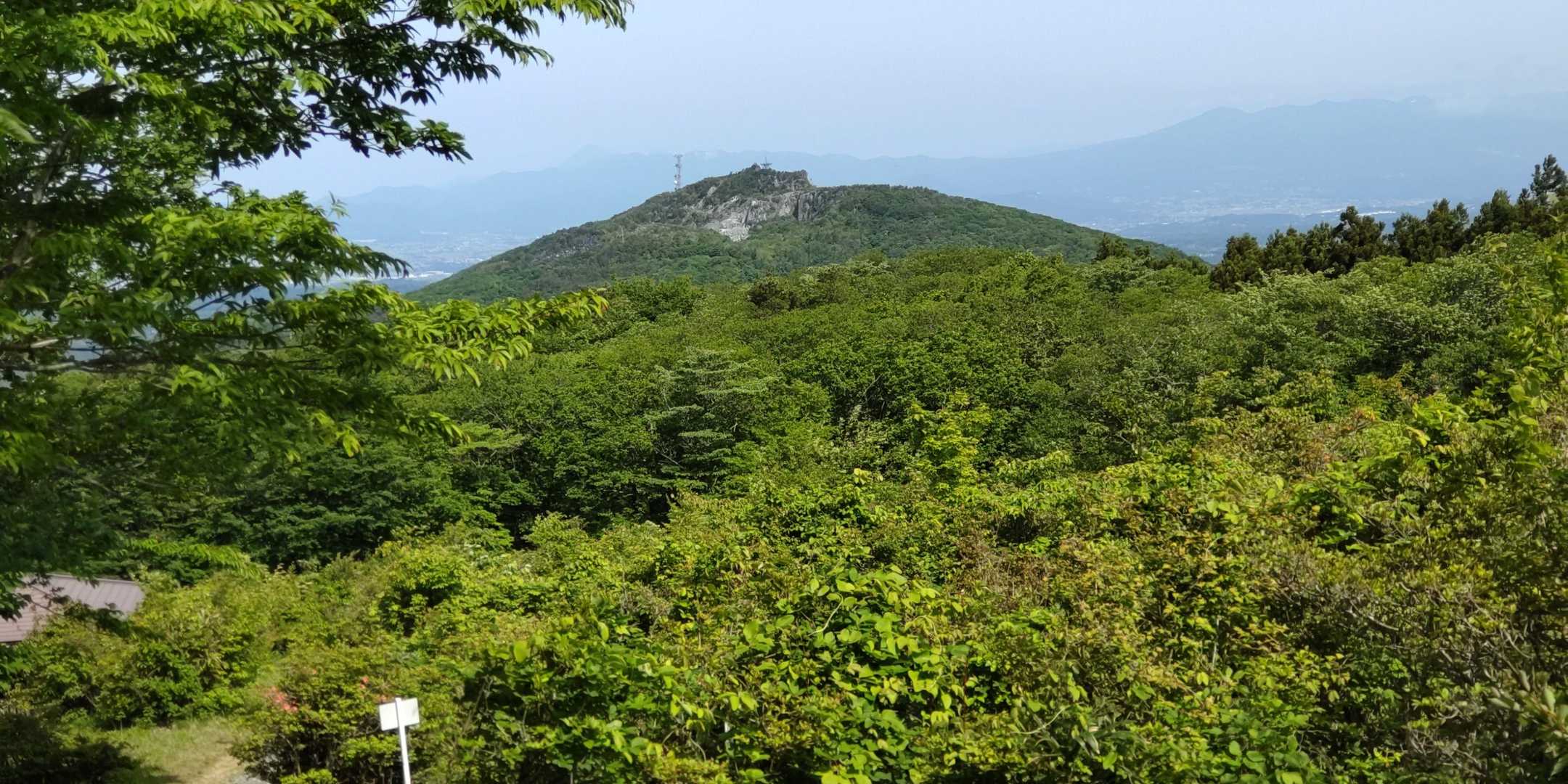 黒石山の展望近い