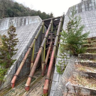 裏にまわるとこんな感じ
このあとお寺の敷地内を通って帰っていきます
250段の階段をくだります。この頃は膝痛から解放されているので問題なし👍

今日も無事に帰ってこれました。
ありがとうございます😊