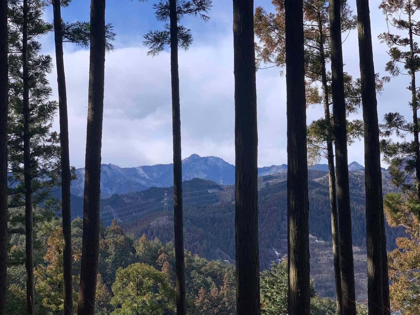 大岳山展望地