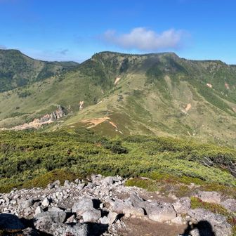 毛無山から破風岳