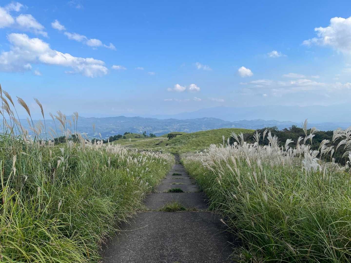 ここまで来たらあと少し
秋の景色を眺めながら
疲れているけど、達成感に包まれて歩く
