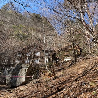 清滝小屋。今は避難小屋としては使えるそう