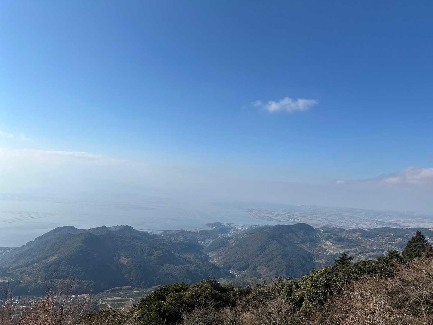 金峰山登山口 往復コースの写真