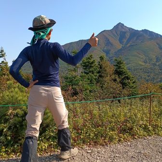 晴れて良かったね〜、もっと山頂に滞在しても良かったかも。