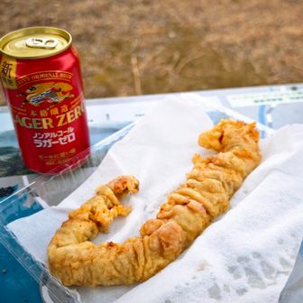 まっさんはタコ飯弁当＋タコ天！
わんぱくすぎる😂