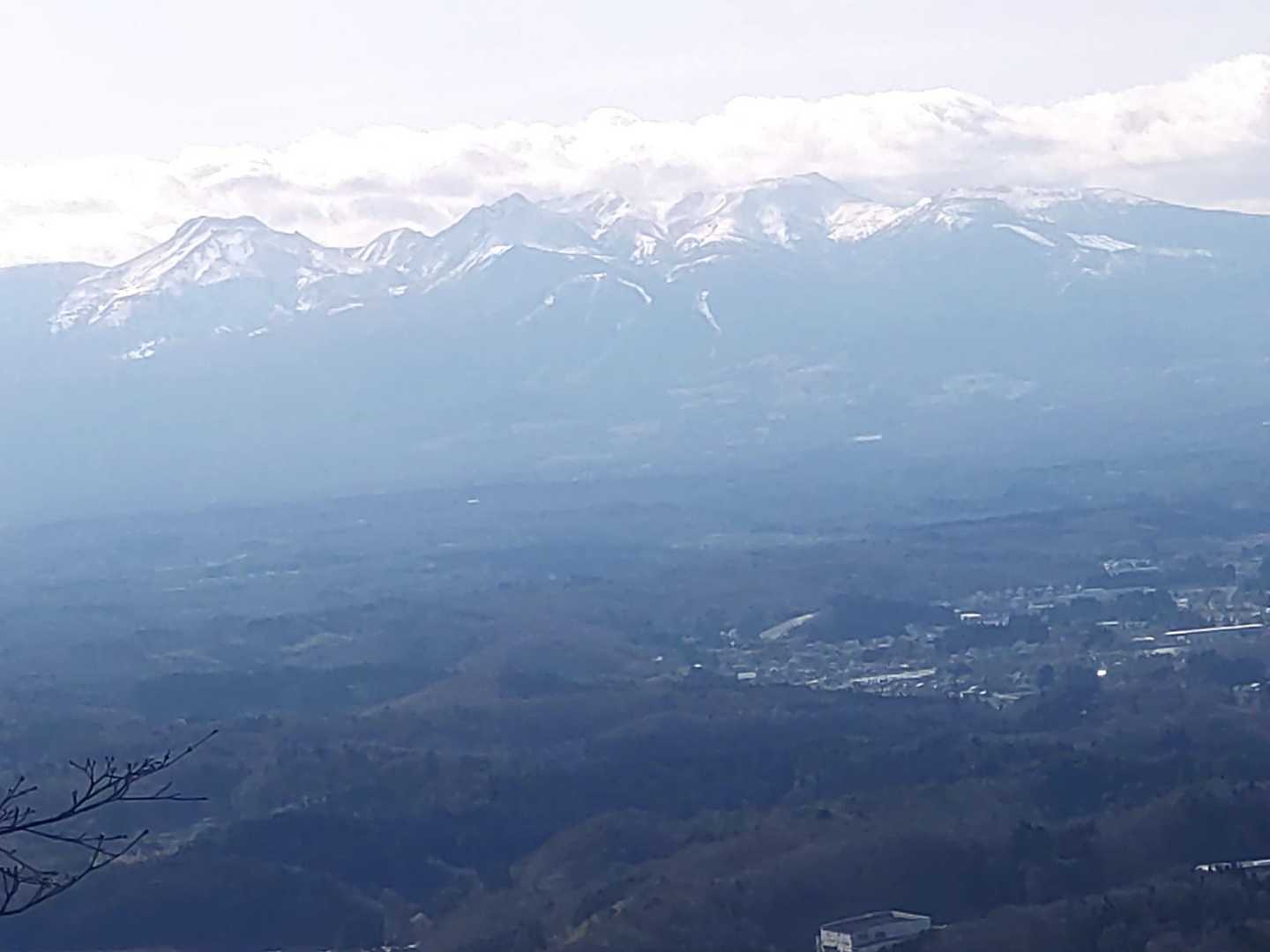 那須の山々。