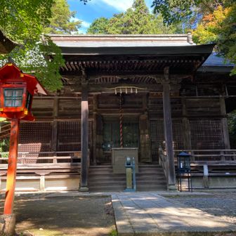 本堂に参拝、御朱印も頂きました。