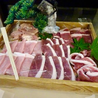 多武峰ホテルの義経鍋　腹一杯