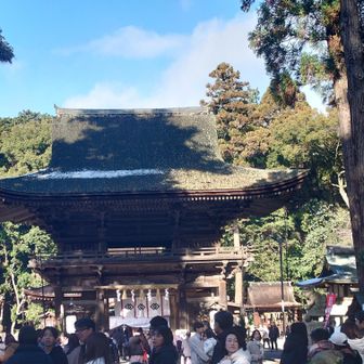 御上神社 国の重要文化財の楼門