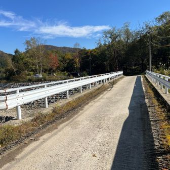 林道をwarp……もといwalkして無事帰還。山行終了！