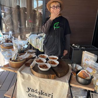 大分のyadokari cafeさんが出店されてました
