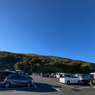 多くの方が車中泊されてました🚗