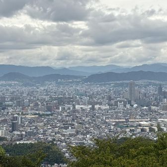 鈴が峰山⛰️鬼ヶ城山⛰️は、どこでしょう？

それは何度も登っているから簡単。あそこ。
正解👍
